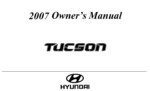 2007 hyundai tucson owner's manual