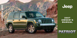 2007 jeep patriot owner's manual