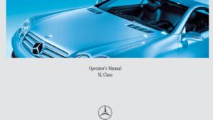 2007 mercedes benz sl class owner's manual