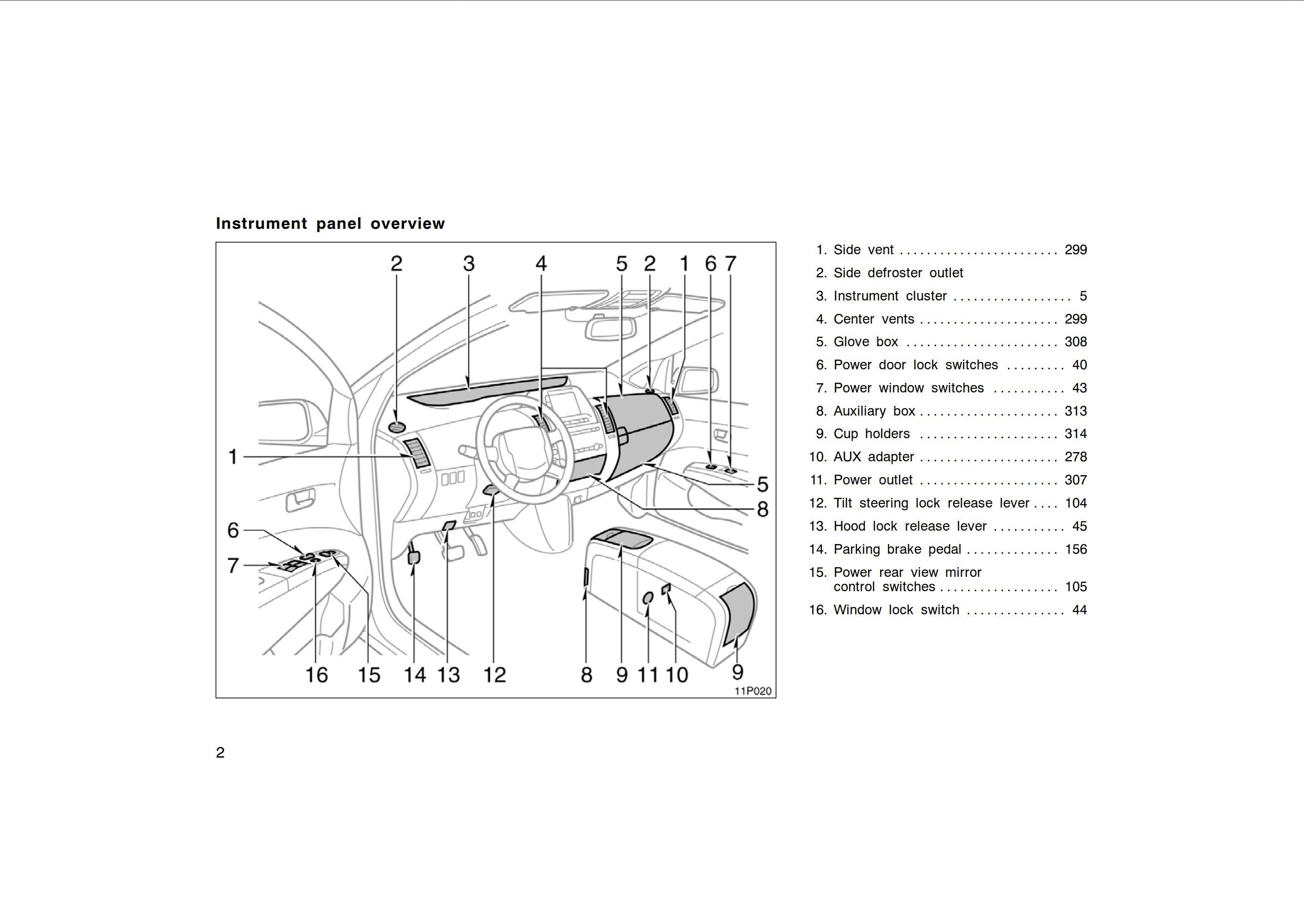 2007 toyota prius owner's manual