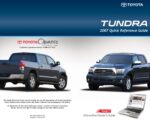 2007 toyota tundra owner's manual