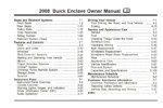 2008 buick enclave owner's manual