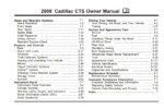 2008 cadillac cts owner's manual