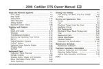 2008 cadillac dts owner's manual