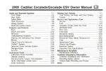 2008 cadillac escalade esv owner's manual