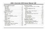 2008 chevrolet hhr owner's manual