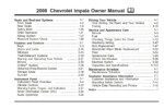 2008 chevrolet impala owner's manual