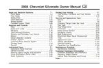 2008 chevrolet silverado owner's manual