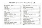 2008 gmc sierra owner's manual