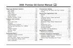 2008 pontiac g5 owner's manual