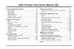 2008 pontiac vibe owner's manual