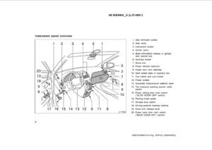 2008 toyota sienna owner's manual