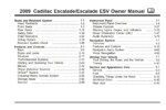 2009 cadillac escalade owner's manual