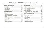 2009 cadillac sts owner's manual