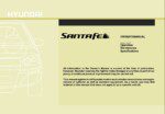 2009 hyundai santa fe owner's manual