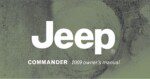 2009 jeep commander owner's manual