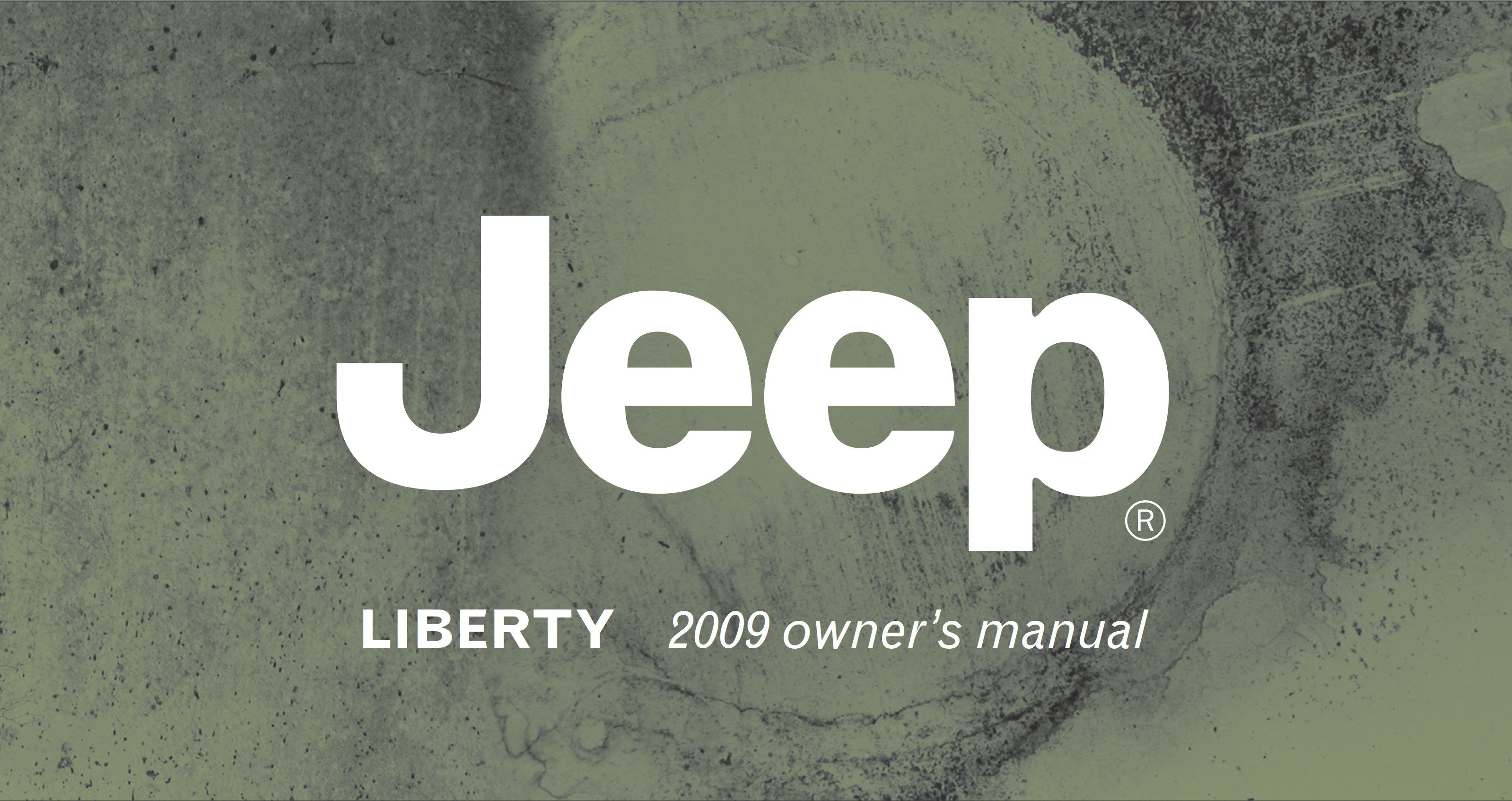 2009 jeep liberty owner's manual