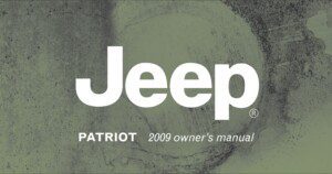 2009 jeep patriot owner's manual