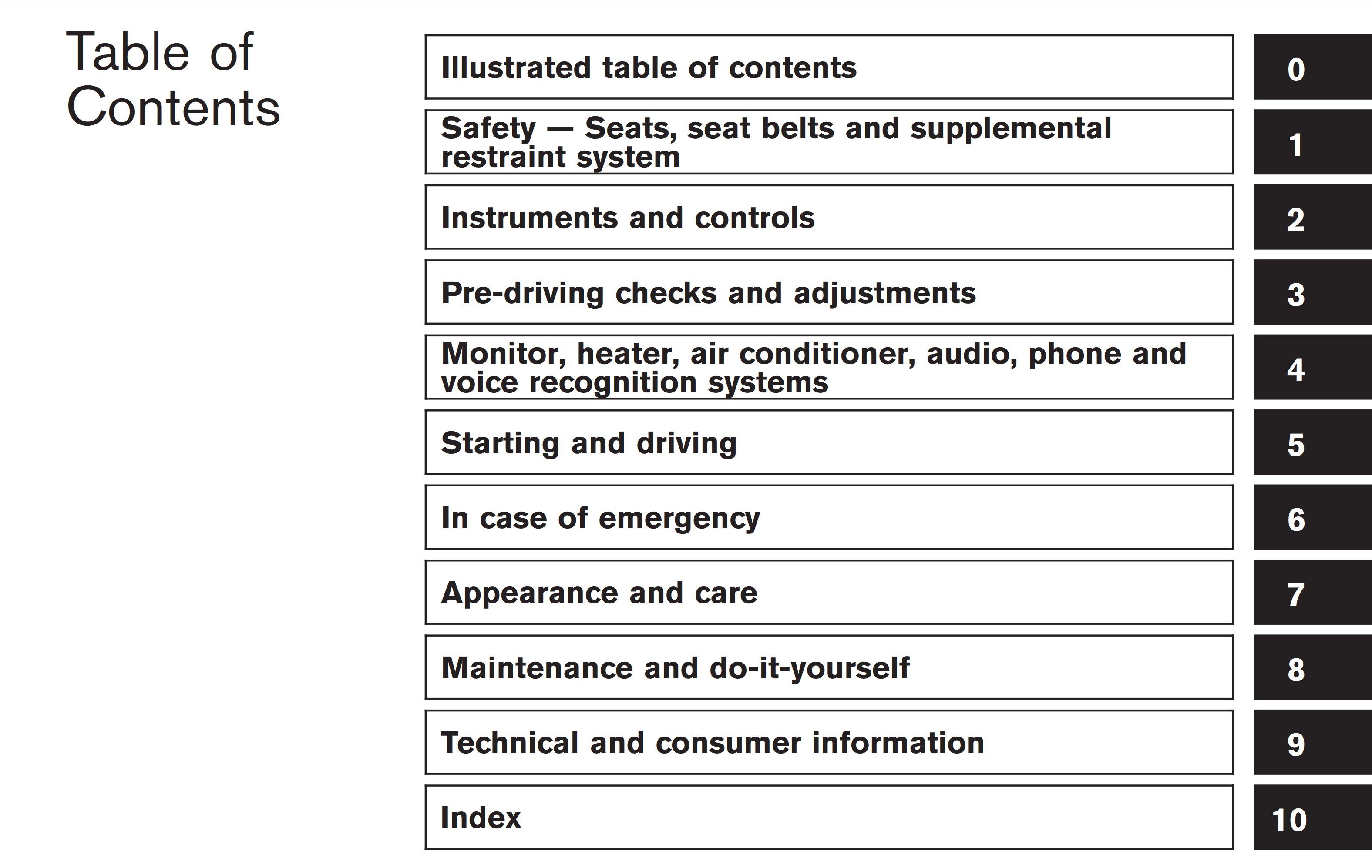 2009 nissan murano owner's manual