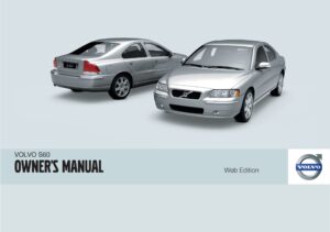 2009 volvo s60 owner's manual