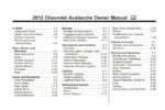 2010 chevrolet avalanche owner's manual