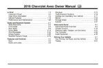 2010 chevrolet aveo owner manual