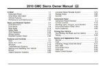 2010 gmc sierra owner manual