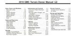 2010 gmc terrain owner manual