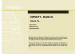 2010 hyundai santa fe owner's manual