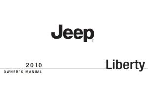 2010 jeep liberty owner manual