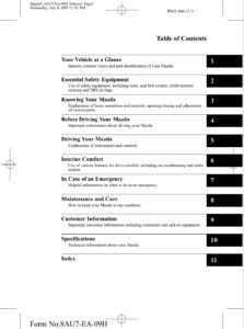 2010 mazda 5 owner's manual