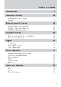 2010 mazda tribute owner's manual