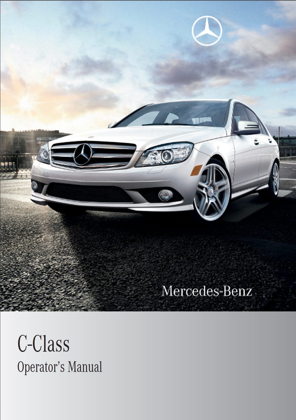 2010 mercedes benz c class owner's manual