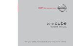 2010 nissan cube owner's manual