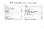 2010 pontiac solstice owner manual