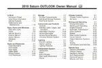 2010 saturn outlook owner manual