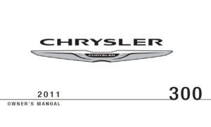 2011 chrysler 300 owner manual