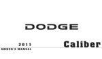 2011 dodge caliber owner manual