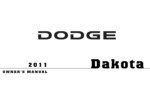 2011 dodge dakota owner manual