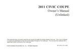 2011 honda civic coupe owner's manual