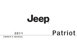 2011 jeep patriot owner manual