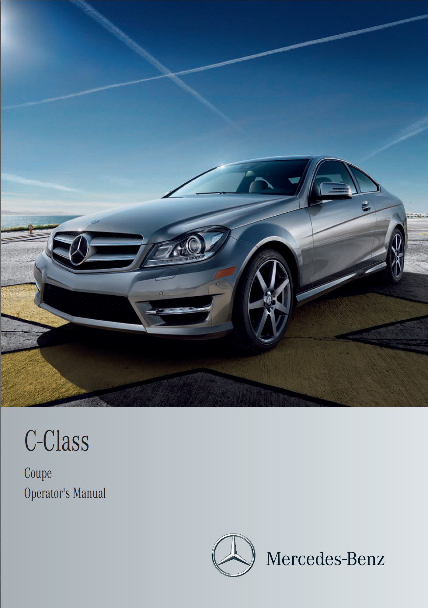 2011 mercedes benz c class coupe owner's manual