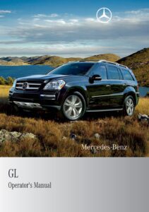 2011 mercedes benz gl owner's manual