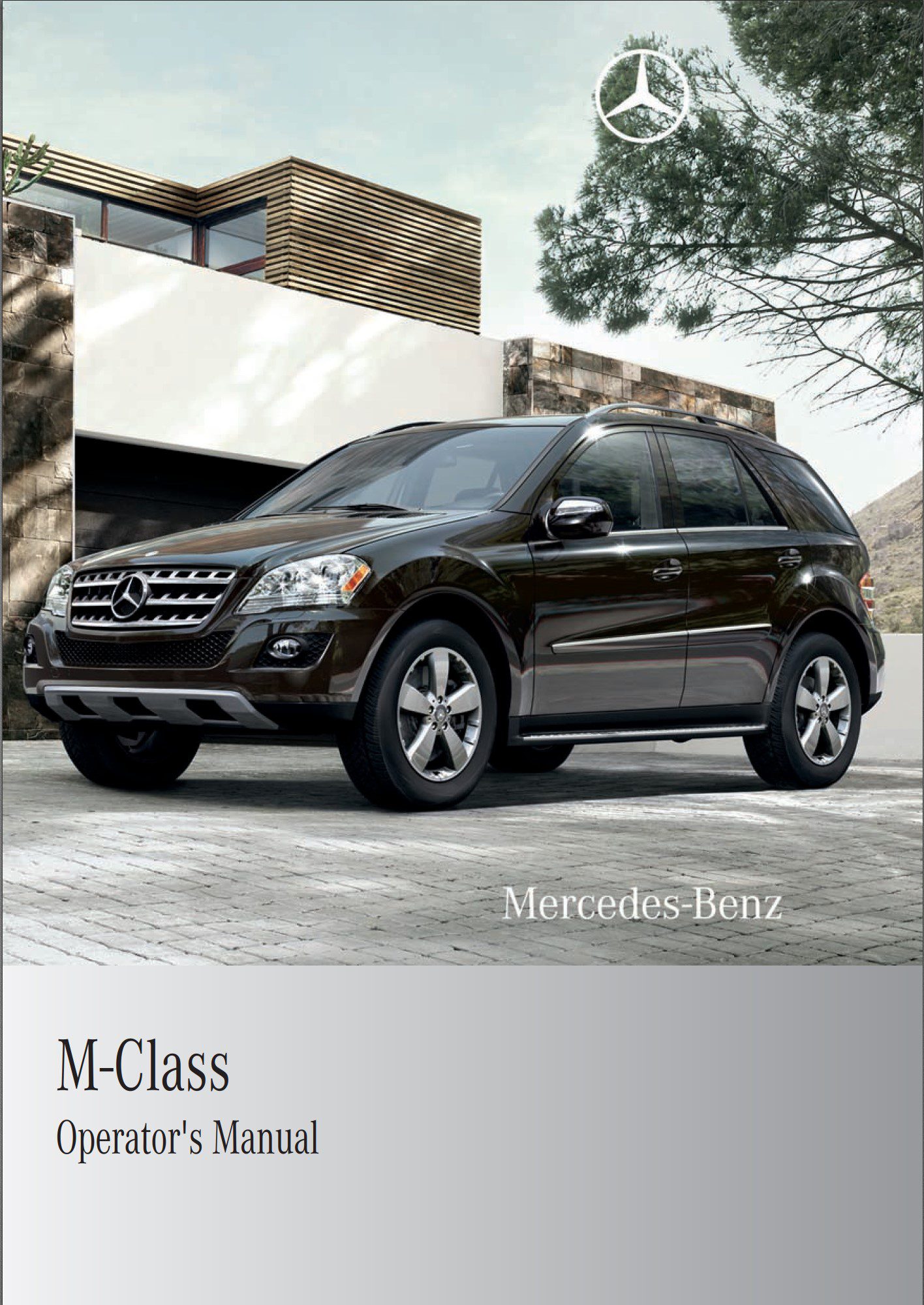 2011 mercedes benz m class owner's manual