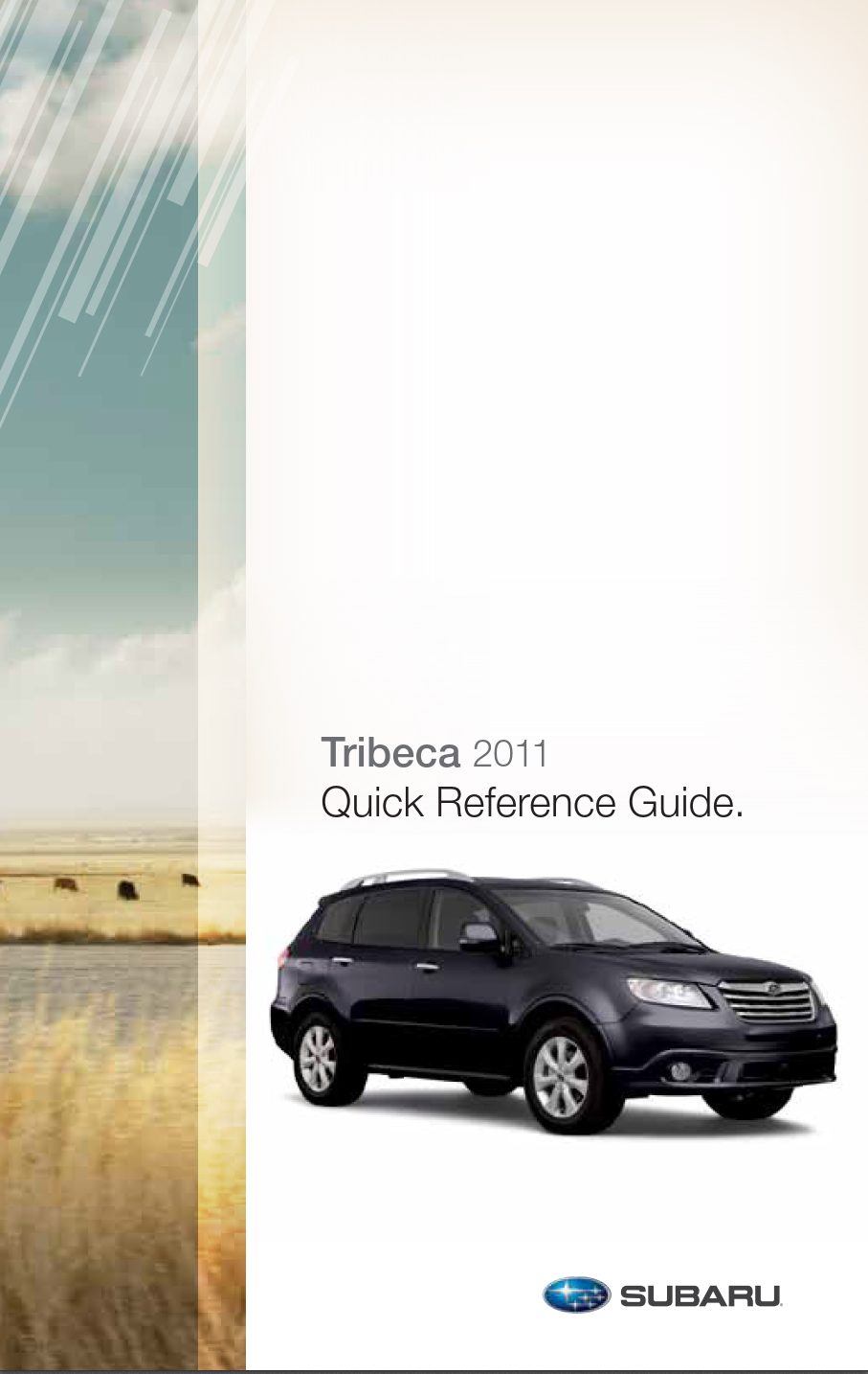 2011 subaru tribeca owner's manual