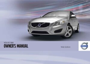 2011 volvo s60 owner's manual