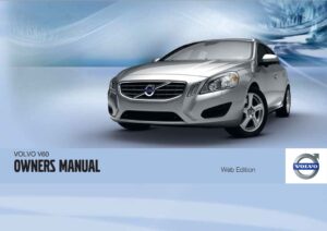 2011 volvo v60 owner's manual