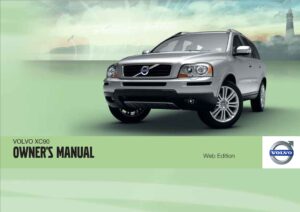 2011 volvo xc90 owner's manual