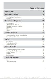 2012 ford transit connect owner's manual