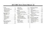 2012 gmc sierra owner's manual